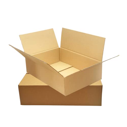 50x Faltkartons Verpackungen Schachtel Kisten 1-wellig 320 x 250 x 120 mm von MyPack