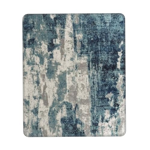 Abstraktes Blaues Drucken Mauspad Gaming Mauspad Computer Mousepad für Laptop Maus, 10 * 12 Zoll Büro 26,9 * 22,5 cm Abstraktes Blaues Drucken Mauspad Gaming Mauspad Computer Mousepad für Laptop Maus, 10 * 12 Zoll Büro 26,9 * 22,5 cm von MyPiky