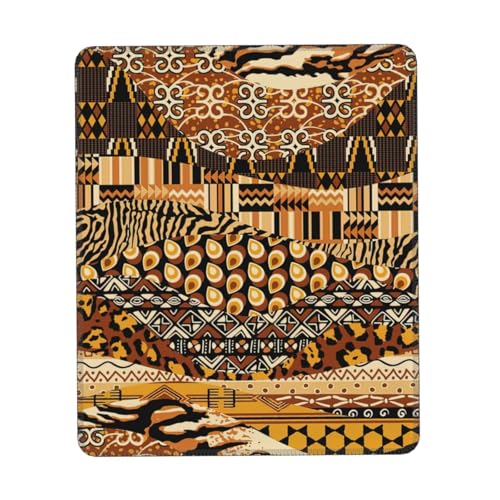 Afrikanischer Stil Mousepad Patchwork Druck Gaming Mauspad Computer Mousepad für Laptop Maus, 25 * 30 cm, Büro 25,9 * 22,5 cm Afrikanischer Stil Mousepad Patchwork Druck Gaming Mauspad Computer Mousepad für Laptop Maus, 25 * 30 cm, Büro 25,9 * 22,5 cm von MyPiky