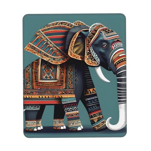 Azteken Elefantenmuster Mauspad Gaming Mauspad Computer Mauspads für Laptop Maus 25 * 30cm Büro 25.9x22.5cm Azteken Elefantenmuster Mauspad Gaming Mauspad Computer Mauspads für Laptop Maus 25 * 30cm Büro 25.9x22.5cm von MyPiky