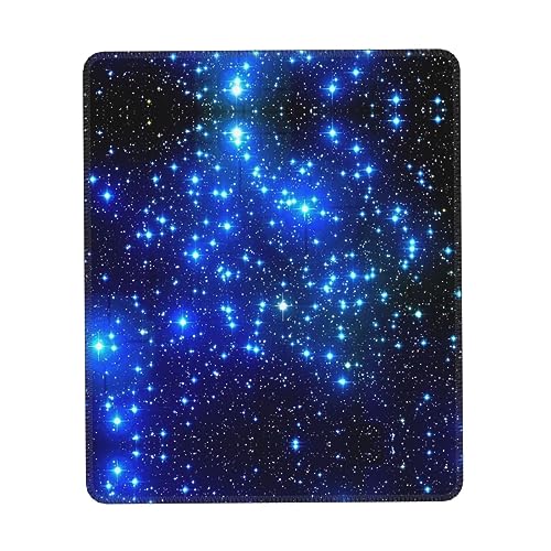 Blau Glänzende Sterne Druck Mauspad, Gaming Mauspad Computer Mauspads für Laptop Maus Maus 25 * 30cm Büro 25.9 * 22.5cm Blau Glänzende Sterne Druck Mauspad, Gaming Mauspad Computer Mauspads für Laptop Maus Maus 25 * 30cm Büro 25.9 * 22.5cm von MyPiky