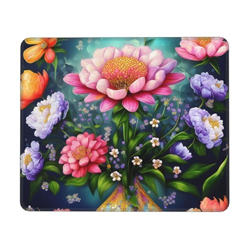 Blume Diamant Malerei Druck Mauspad, Rechteckige Mauspad für Computer, rutschfeste Mauspad 25 * 30 cm 27,9 * 22,5 cm Blume Diamant Malerei Druck Mauspad, Rechteckige Mauspad für Computer, rutschfeste Mauspad 25 * 30 cm 27,9 * 22,5 cm von MyPiky