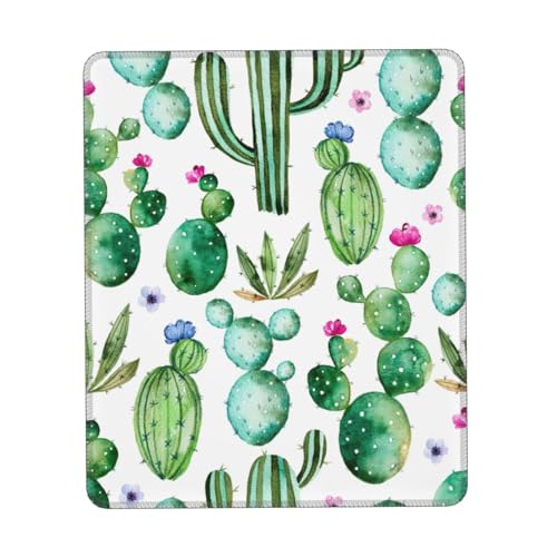 Cactus Mauspad mit Blumendruck, Gaming Mauspad Computer-Mauspads für Laptop, Maus, 25 * 30 cm, Büro 26,9 * 22,5 cm Cactus Mauspad mit Blumendruck, Gaming Mauspad Computer-Mauspads für Laptop, Maus, 25 * 30 cm, Büro 26,9 * 22,5 cm von MyPiky
