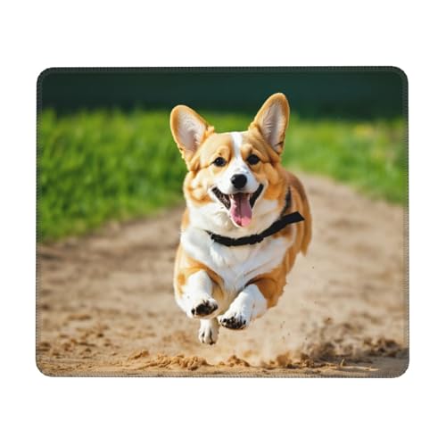 Cute Corgi Print Mousepad, Rechteckige Mousepad für Computer, rutschfeste Mauspad 25x30 cm 20,9 x 22,5 cm Cute Corgi Print Mousepad, Rechteckige Mousepad für Computer, rutschfeste Mauspad 25x30 cm 20,9 x 22,5 cm von MyPiky