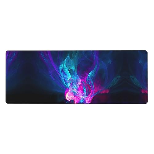 Erweitertes Gaming-Mauspad, großes Mauspad, Tastatur-Pad, Schreibtischunterlage, 80 x 30 cm, Blau und Rot Erweitertes Gaming-Mauspad, großes Mauspad, Tastatur-Pad, Schreibtischunterlage, 80 x 30 cm, Blau und Rot von MyPiky