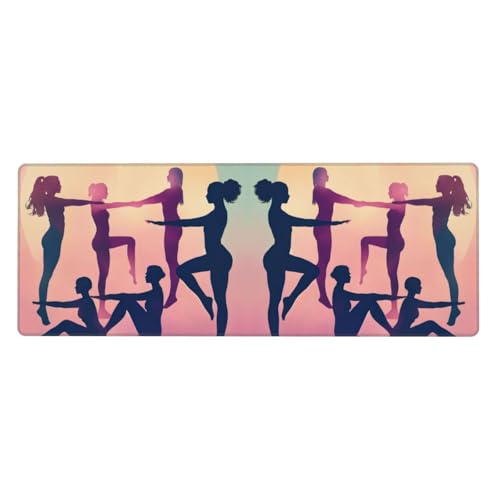 Erweitertes Gaming-Mauspad, großes Mauspad, Tastatur-Pad, Schreibtischunterlage, 80 x 30 cm, Größe XL Erweitertes Gaming-Mauspad, großes Mauspad, Tastatur-Pad, Schreibtischunterlage, 80 x 30 cm, Größe XL von MyPiky