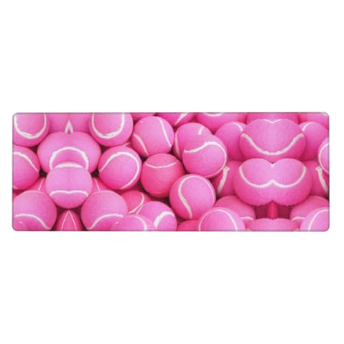 Erweitertes Gaming-Mauspad, großes Mauspad, Tastatur-Pad, Schreibtischunterlage, 80 x 30 cm, Rot Erweitertes Gaming-Mauspad, großes Mauspad, Tastatur-Pad, Schreibtischunterlage, 80 x 30 cm, Rot von MyPiky