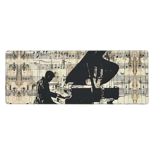 Erweitertes Gaming-Mauspad, großes Mauspad, Tastaturunterlage, Schreibtischunterlage, 80 x 30 cm, XL Erweitertes Gaming-Mauspad, großes Mauspad, Tastaturunterlage, Schreibtischunterlage, 80 x 30 cm, XL von MyPiky