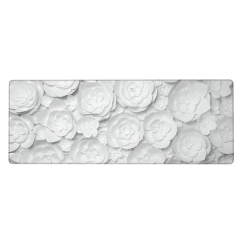 Erweitertes Gaming-Mauspad mit 3D-Blumendruck, großes Mauspad, Tastatur-Pad, Schreibtischunterlage, 80 x 30 cm, XL Erweitertes Gaming-Mauspad mit 3D-Blumendruck, großes Mauspad, Tastatur-Pad, Schreibtischunterlage, 80 x 30 cm, XL von MyPiky