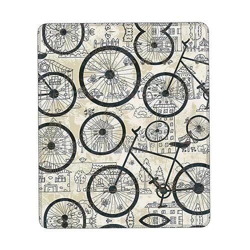 Fahrrad Print Mousepad, Gaming Mousepad, Computer Mousepads für Laptop Mauspad 10x12 Zoll Büro 10x12 Zoll 20,9 x 22,5 cm Fahrrad Print Mousepad, Gaming Mousepad, Computer Mousepads für Laptop Mauspad 10x12 Zoll Büro 10x12 Zoll 20,9 x 22,5 cm von MyPiky