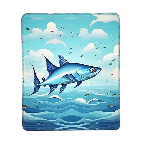 Fliegende Fische in den Ozeanen Drucken Mauspad, Gaming Mauspad Computer-Mauspads für Laptop Maus Maus 25 * 30cm Büro 20.9 * 22.5cm Fliegende Fische in den Ozeanen Drucken Mauspad, Gaming Mauspad Computer-Mauspads für Laptop Maus Maus 25 * 30cm Büro 20.9 * 22.5cm von MyPiky