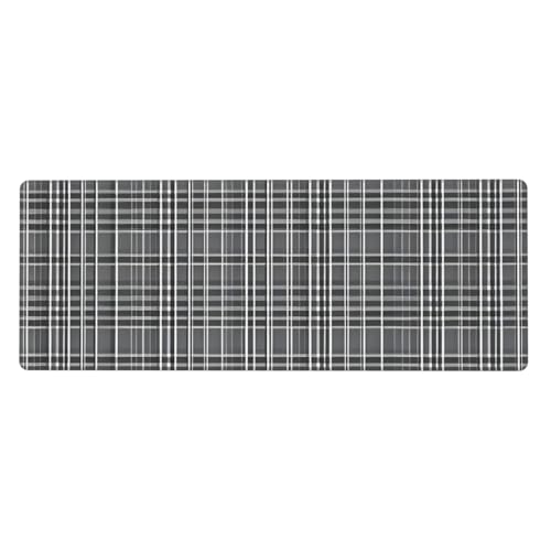 Gaming-Mauspad, großes Mauspad, Tastaturunterlage, Schreibtischunterlage, 80 x 30 cm, Grau Gaming-Mauspad, großes Mauspad, Tastaturunterlage, Schreibtischunterlage, 80 x 30 cm, Grau von MyPiky