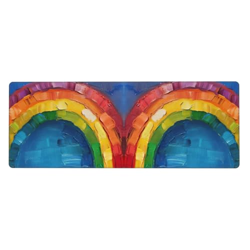 Großes Gaming-Mauspad, großes Mauspad, Tastatur-Pad, Schreibtischunterlage, 80 x 30 cm, Größe XL Großes Gaming-Mauspad, großes Mauspad, Tastatur-Pad, Schreibtischunterlage, 80 x 30 cm, Größe XL von MyPiky