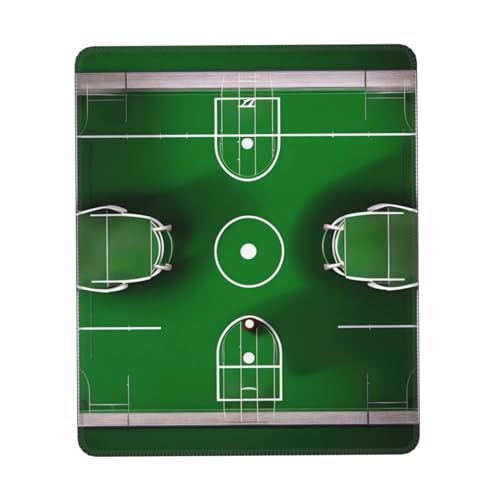 Grünes Mauspad mit Fußballfeld, Gaming Mauspad Computer-Maus-Matten für Laptop, Maus, 10 * 12 Zoll Büro 25,9 * 22,5 cm Grünes Mauspad mit Fußballfeld, Gaming Mauspad Computer-Maus-Matten für Laptop, Maus, 10 * 12 Zoll Büro 25,9 * 22,5 cm von MyPiky