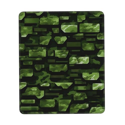 Grünes Mauspad mit militärischem Tarndruck, Gaming Mauspad Computer-Mauspads für Laptop, Maus, 10 * 12 Zoll Büro 25,9 * 22,5 cm Grünes Mauspad mit militärischem Tarndruck, Gaming Mauspad Computer-Mauspads für Laptop, Maus, 10 * 12 Zoll Büro 25,9 * 22,5 cm von MyPiky