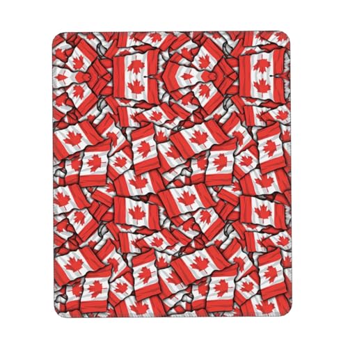 Kanadische Flagge Druck Mauspad, Gaming Mauspad Computer Mauspads für Laptop Mousepad 25x30cm Büro 10x20cm Kanadische Flagge Druck Mauspad, Gaming Mauspad Computer Mauspads für Laptop Mousepad 25x30cm Büro 10x20cm von MyPiky