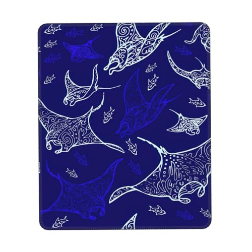 Manta Ray und Fisch Druck Mauspad, Gaming Mauspad Computer Mauspads für Laptop Maus 10 * 12 Zoll Büro 10 * 20cm Manta Ray und Fisch Druck Mauspad, Gaming Mauspad Computer Mauspads für Laptop Maus 10 * 12 Zoll Büro 10 * 20cm von MyPiky