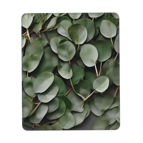 Mauspad, Eukalyptusblättern und Druck, Gaming Mauspad Computer-Mauspads für Laptop, Maus, 25 * 30 cm, Büro 25.9 * 22.5 cm Mauspad, Eukalyptusblättern und Druck, Gaming Mauspad Computer-Mauspads für Laptop, Maus, 25 * 30 cm, Büro 25.9 * 22.5 cm von MyPiky