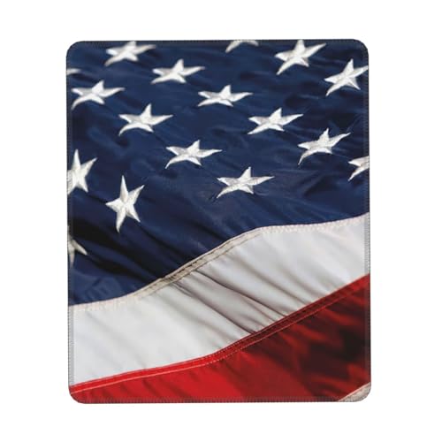 Mauspad, US-Flagge, Gaming Mauspad Computer-Maus-Matten für Laptop, Maus, 10 * 12 Zoll Büro 26,9 * 22,5 cm Mauspad, US-Flagge, Gaming Mauspad Computer-Maus-Matten für Laptop, Maus, 10 * 12 Zoll Büro 26,9 * 22,5 cm von MyPiky