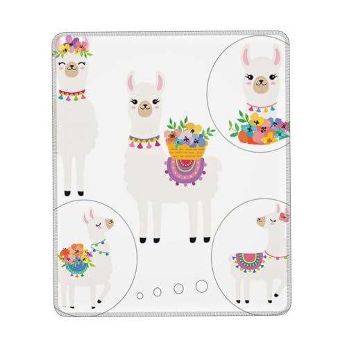 Mauspad Lama Print Gaming Mauspad Computer Mauspad für Laptop Maus 10 x 12 Zoll Büro 27.9 * 22.5cm Mauspad Lama Print Gaming Mauspad Computer Mauspad für Laptop Maus 10 x 12 Zoll Büro 27.9 * 22.5cm von MyPiky