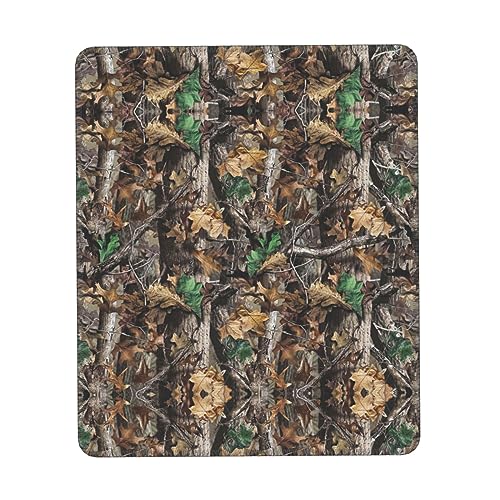 Mauspad mit Tarnmuster, Gaming-Mauspad, Computer-Mauspad für Laptop, 25,4 x 30,5 cm, Büro, 20 x 24,1 cm von MyPiky