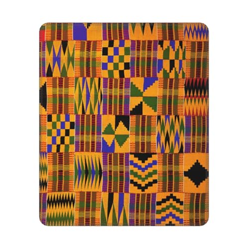 Mauspad mit afrikanischem Tribal-Motiv, ethnische Textur, rechteckiges Mauspad mit rutschfester Unterseite, Computer-Gaming-Mauspads, 25,4 x 30,5 cm Mauspad mit afrikanischem Tribal-Motiv, ethnische Textur, rechteckiges Mauspad mit rutschfester Unterseite, Computer-Gaming-Mauspads, 25,4 x 30,5 cm von MyPiky