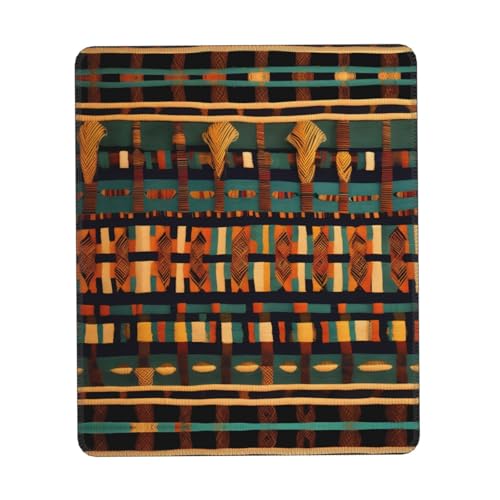 Mauspad mit afrikanischem klassischem Webdruck, Gaming-Mauspad, Computer-Mauspad für Laptop, 25,4 x 30,5 cm, Büro, 20 x 24,1 cm Mauspad mit afrikanischem klassischem Webdruck, Gaming-Mauspad, Computer-Mauspad für Laptop, 25,4 x 30,5 cm, Büro, 20 x 24,1 cm von MyPiky