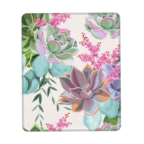 Mauspad mit buntem Kaktusdruck, Gaming-Mauspad, Computer-Mauspad für Laptop, 25,4 x 30,5 cm, Büro, 20 x 24,1 cm Mauspad mit buntem Kaktusdruck, Gaming-Mauspad, Computer-Mauspad für Laptop, 25,4 x 30,5 cm, Büro, 20 x 24,1 cm von MyPiky