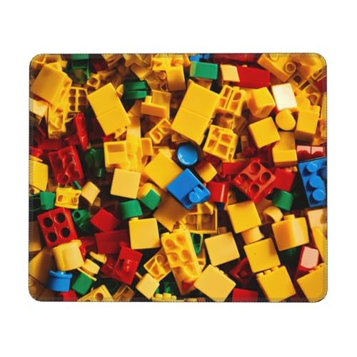 Mauspad mit buntem Ziegeldruck, rechteckiges Mauspad für Computer, rutschfestes Mauspad, 25,4 x 30,5 cm, 20,5 x 24,1 cm Mauspad mit buntem Ziegeldruck, rechteckiges Mauspad für Computer, rutschfestes Mauspad, 25,4 x 30,5 cm, 20,5 x 24,1 cm von MyPiky