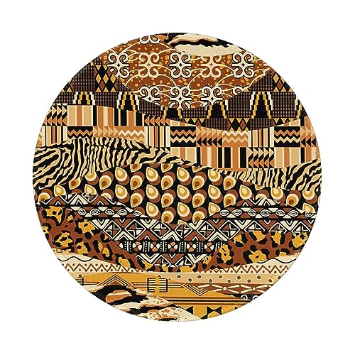 Mousepad im afrikanischen Stil Patchwork Druck, rutschfeste Gummi Runde Maus, Schreibtischunterlage, 17,9 * 21,9 cm für Gaming Büro Computer Mousepad im afrikanischen Stil Patchwork Druck, rutschfeste Gummi Runde Maus, Schreibtischunterlage, 17,9 * 21,9 cm für Gaming Büro Computer von MyPiky