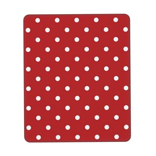 Mousepad mit großem weißen Punktedruck, Gaming Mauspad Computer-Mauspads für Laptop, Maus, 10 * 12 Zoll Büro 27,9 * 22,5 cm Mousepad mit großem weißen Punktedruck, Gaming Mauspad Computer-Mauspads für Laptop, Maus, 10 * 12 Zoll Büro 27,9 * 22,5 cm von MyPiky