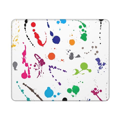 MyPiky Abstrakte Farbe Spritzer Druck Computer Mauspad, Gaming Mauspad Rechteckige Maus, Mauspad für Schreibtisch Laptop, 25 * 30cm MyPiky Abstrakte Farbe Spritzer Druck Computer Mauspad, Gaming Mauspad Rechteckige Maus, Mauspad für Schreibtisch Laptop, 25 * 30cm von MyPiky