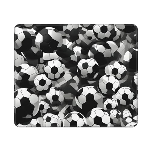 MyPiky Computer-Mauspad, Gaming-Mauspad, rechteckig, für Schreibtisch, Laptop, 25,4 x 30,5 cm, Schwarz und Weiß MyPiky Computer-Mauspad, Gaming-Mauspad, rechteckig, für Schreibtisch, Laptop, 25,4 x 30,5 cm, Schwarz und Weiß von MyPiky