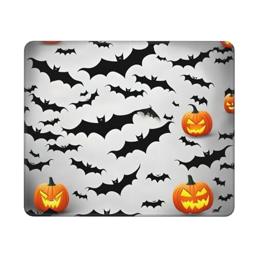 MyPiky Halloween Flying Bats Print Computer Mousepad, Gaming Mousepad, Rechteckige Maus, Mauspad für Desktop-Laptop, 25 * 30 cm MyPiky Halloween Flying Bats Print Computer Mousepad, Gaming Mousepad, Rechteckige Maus, Mauspad für Desktop-Laptop, 25 * 30 cm von MyPiky
