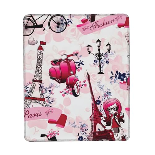 Paris Eiffelturm Frankreich Print Mousepad, Gaming Mousepad, Computer Mousepad für Laptop Mauspad 25,5 x 30,5 cm Büro 20,9 x 22,5 cm Paris Eiffelturm Frankreich Print Mousepad, Gaming Mousepad, Computer Mousepad für Laptop Mauspad 25,5 x 30,5 cm Büro 20,9 x 22,5 cm von MyPiky