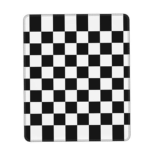 Schwarz-Weiß Kariertes Mauspad mit Druck Gaming Mauspad Computer-Mauspads für Laptop Maus 25 * 30cm Büro 25.9 * 22.5cm Schwarz-Weiß Kariertes Mauspad mit Druck Gaming Mauspad Computer-Mauspads für Laptop Maus 25 * 30cm Büro 25.9 * 22.5cm von MyPiky