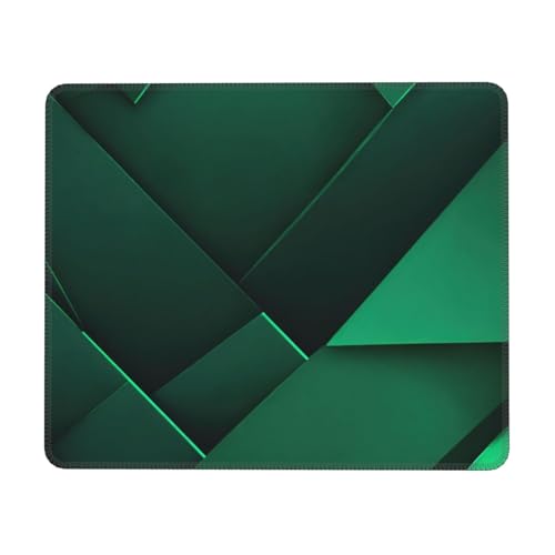 Schwarz und Gold Mauspad Geometrisches Druck,Rechteckiges Mauspad für Computer, rutschfeste Mauspad 10 * 12 Zoll Schwarz und Gold Mauspad Geometrisches Druck,Rechteckiges Mauspad für Computer, rutschfeste Mauspad 10 * 12 Zoll von MyPiky