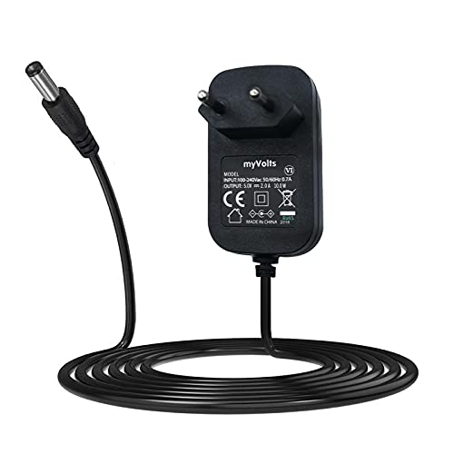 MyVolts 5V EU-Netzteil kompatibel mit Pioneer DDJ-S1 DJ System von MyVolts