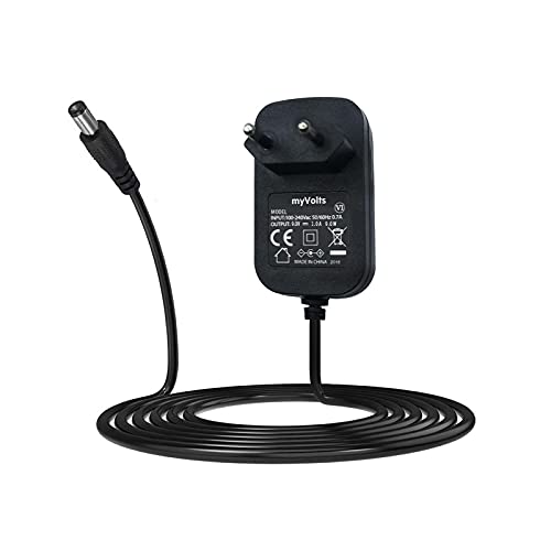 MyVolts 9V EU-Netzteil kompatibel mit Alesis SamplePad, SamplePad Pro Drum pad von MyVolts
