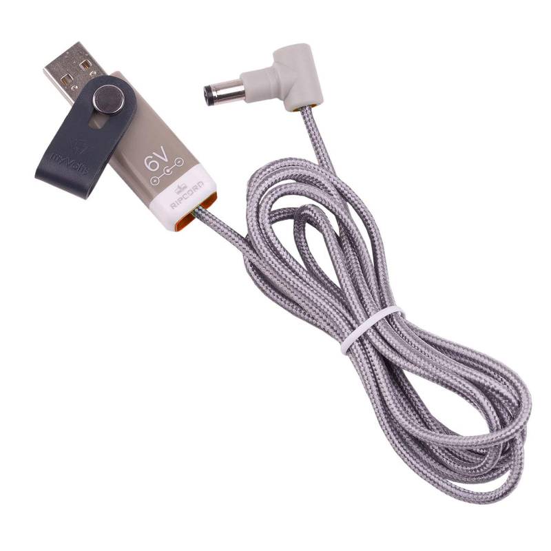MyVolts Ripcord 6V Min USB to Barrel Cable von MyVolts