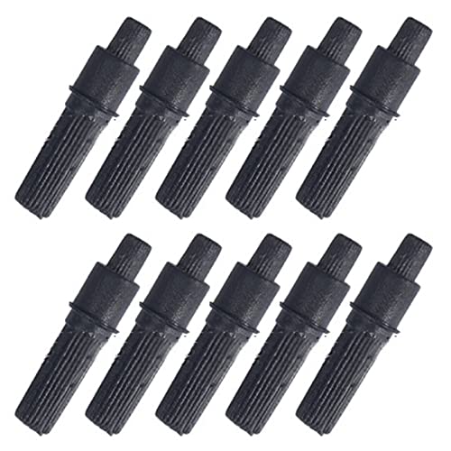 10 Packungen DIY Lautsprecher Schnallen Kunststoff Kugel Sockel Typ Grill Führungen Peg Kit Lautsprecher Grill Peg Set Zubehör 10pcs DIY Lautsprecher Schnalle Lautsprecher Teile Zubehör von Myazs