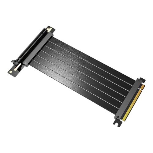Myazs Computer-GPU-Verlängerungskabel, vertikale Halterung, PCIE3.0X16, RiserCard-Verlängerung, flexible Linie, 5 cm - 300 cm, 1 Stück, PCIExpress, 16 x flexibles Kabel, RiserCard von Myazs