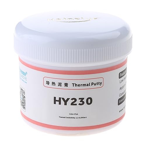 Myazs HY234 Rosa Silikon Thermische Putty Compound 4.0W/m.K Für Prozessor CPU GPU Kühler Grafikkarte Cpu Thermal Grease von Myazs