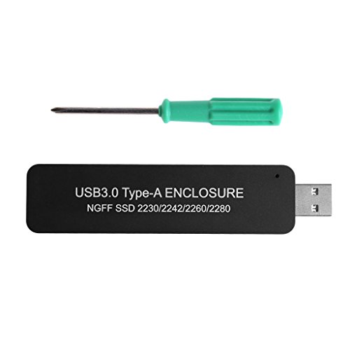 USB 3.0 zu 2280 NGFF für M.2 SATA-basierte B für Schlüssel SSD externes Gehäuse Speicher Festplatte Gehäuse 3,5 von Myazs