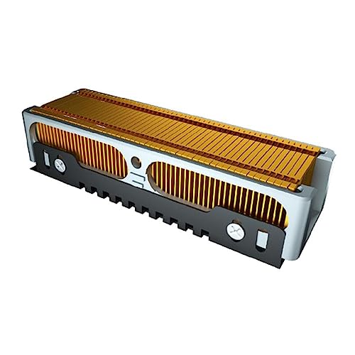 Vollkupfer für M.2 SSD massiver harter Heizkörper für 2280 22110 Messing-Kühlkörper Hartkühlkäfig M.2 Kühlkörper-Kühler von Myazs