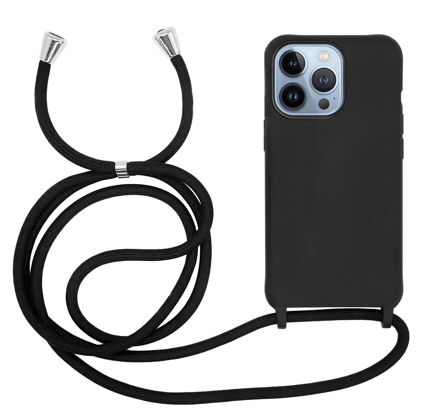 MyGadget Handyhülle Handykette für für Apple iPhone 13 Pro, TPU mit Band zum Umhängen Case mit Kordel Handyband & Schutzhülle von Mygadget