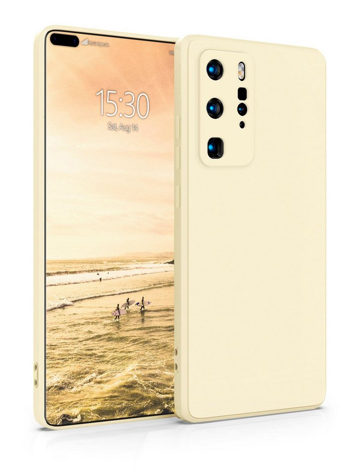 MyGadget Handyhülle Silikon Hülle für Huawei P40 Pro, robuste Schutzhülle TPU Case Slim Silikonhülle Back Cover Kratzfest von Mygadget