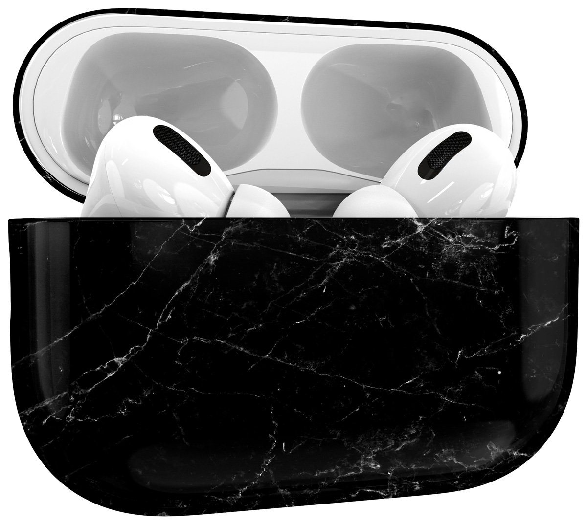 MyGadget Kopfhörer-Schutzhülle Hülle [ Marmor Muster ] Apple Airpods Pro, für Apple Airpods Pro von Mygadget