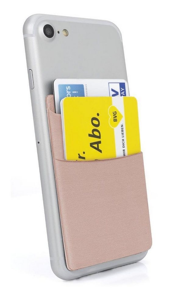 MyGadget Smartphone-Hülle 2 Fächer Handy Kartenhalter von Mygadget