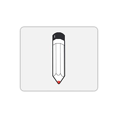 Mauspad, rechteckig bedruckt Bleistift von Mygoodprice